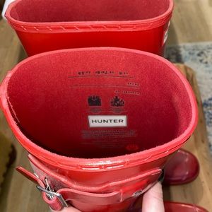 Red Hunter Rain Boots